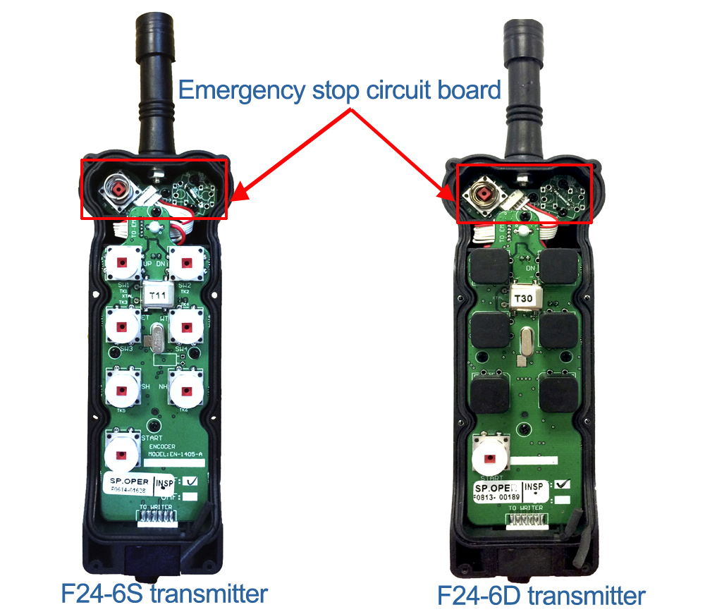 F21-E2 F24 Seires радиоудалённое управление EMS использование маленького ключа директивная доска с сенсором тростника