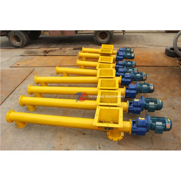 Carbon Steel Conveyor System Small Cement Screw Conveyor Machine