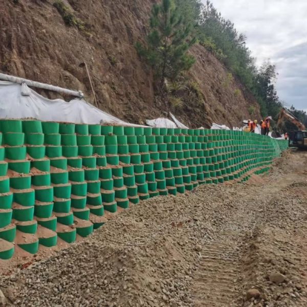 Retaining Wall Construction Geocell Solutions 200mm Soil Reinforcement Geocell Driveway