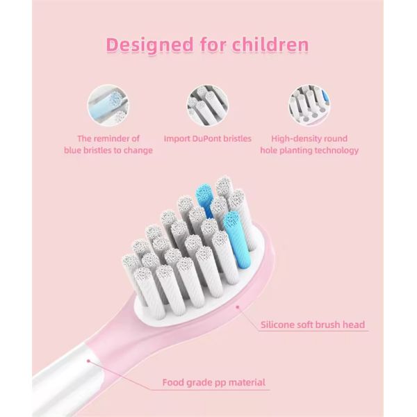 Soft Bristles Cute Cartoon Electric Toothbrush IPX7 Girl Childs Junior Electric Toothbrush