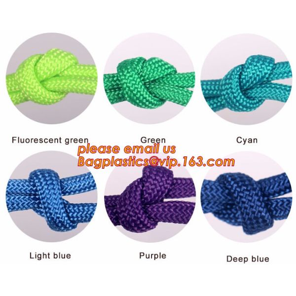 Children develop amusement projects supporting braided rope, for weaving various promotional instruments and others