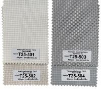 Anti tissu de protection solaire de fibre de verre de franchise des bactéries 5% pour des abat-jour de fenêtre