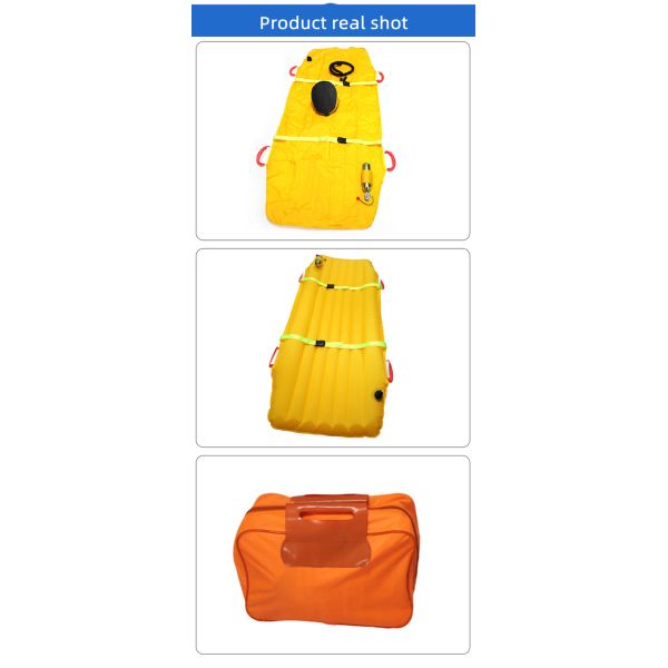 TPU Composite Fabric Outdoor Fishing Gear Water Rescue Inflatable Floating Stretcher
