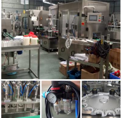 Eco - linha de engarrafamento amigável equipamento/máquina da selagem do tampão garrafa de vidro