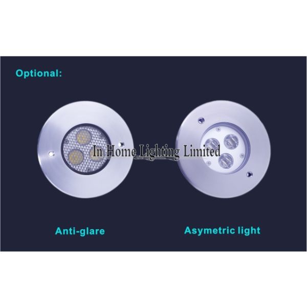 12v света СИД 9w IP 67 подземные, утопленный свет шага с гребнем меда
