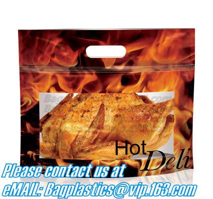 ROTISSERIE CHICKEN BAGS, MIRCOWAVE POUCH, HOT ROAST BAG, FRESH FRUIT VEGETABLE PACKAGING, CHERRY PAC