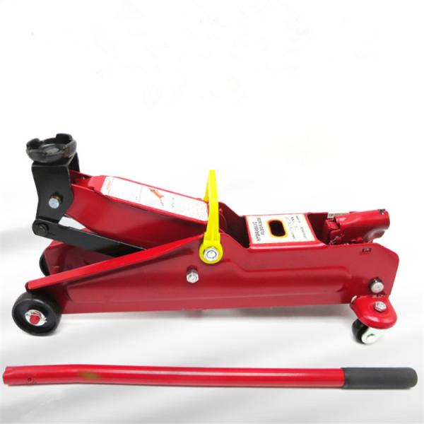 Steel Plate 380mm Heavy Duty Car Jack , 2.5 Tonne Low Profile Trolley Jack