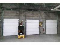 0.35mm revestiu o sanduíche secional industrial de aço da porta que Waterproofing o painel automático de 40mm