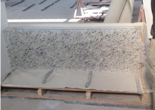 Giallo Sf Real Solid Granite Worktops For Kitchen / Bathroom White Color