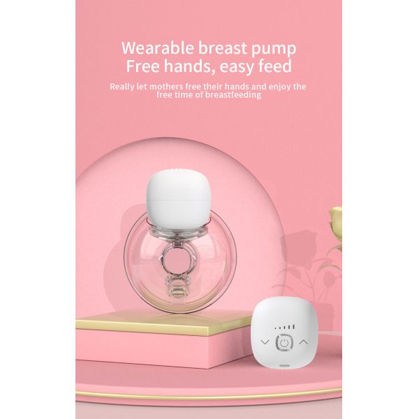 Affichage LCD Pompes mammaires rechargeables USB portables pour l'expression du lait et sans mains