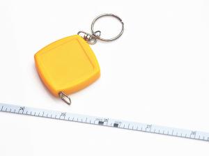 Medida de Mini Baseball Diameter Scale Tape com o ODM do OEM da corrente chave