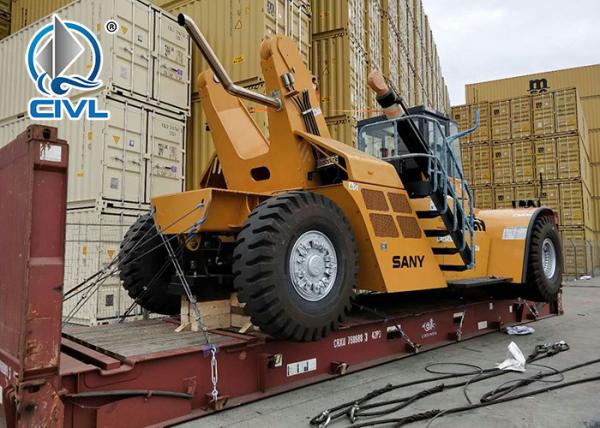 Container Reach Stacker XCH80 Diesel New 80T Container Reach Stacker For Sale