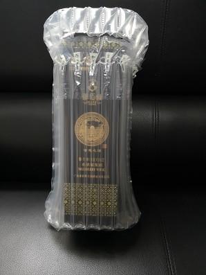Waterproof Column Air Packaging, Inflatable Bag for Packaging and protecting wine, fruit, fragile goods 37x14.5x10cm