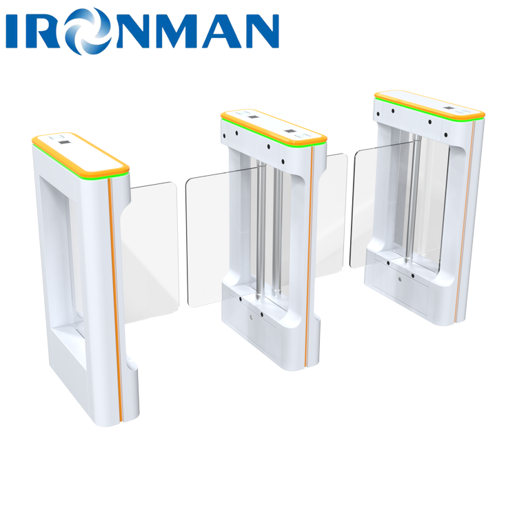 Compact Swing Gate Turnstile: Built-in Passage Indicator, Value-for-Money for Malls