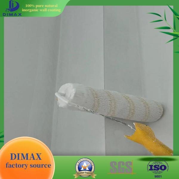 Eco Friendly Mineral Wall Paint with Zero Formaldehyde and Anti Alkaline Properties