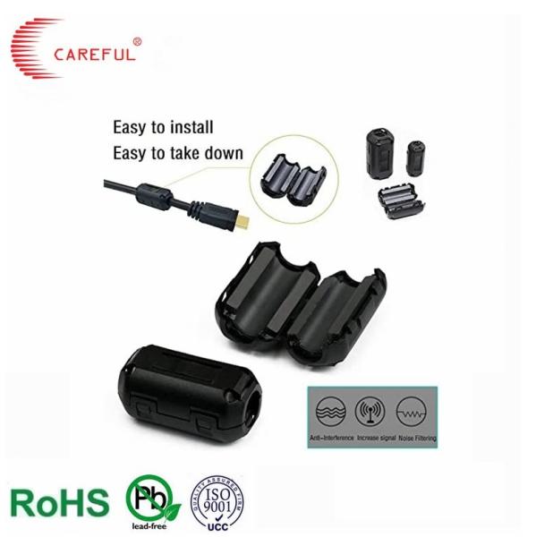 SCNF 130 Clamp Cable Composite EMI Cable Accessories Split Ferrite Clamp Core