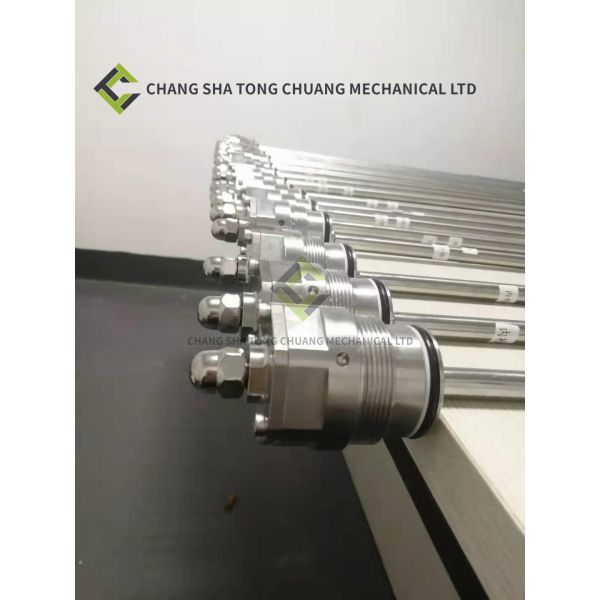 Pièces pour camions à pompe en béton argenté