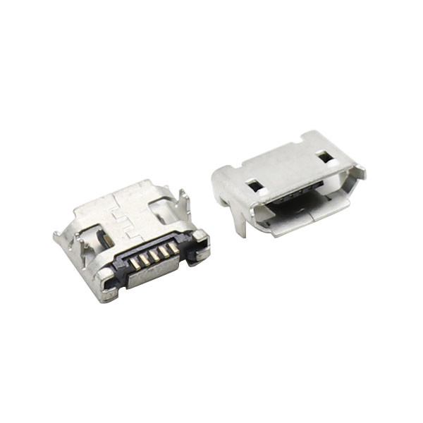 SMD DIP 7.2mm Micro USB 5 Pin Connector Type B Micro USB PCB Socket With Edge