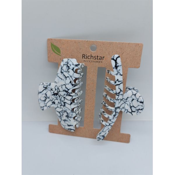 Портативный акула ацетатный волосовой когти, многофункциональный клип для волос