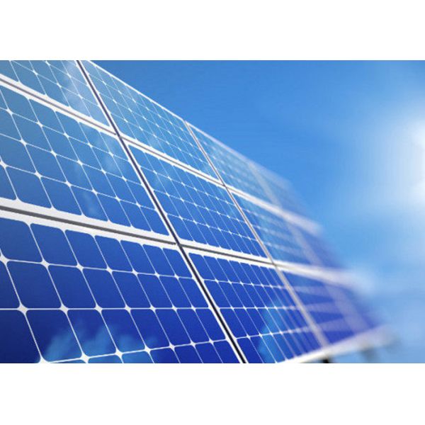 60P Monocrystalline Silicon Solar Panels 18.5 % Cell Efficiency TUV Standard