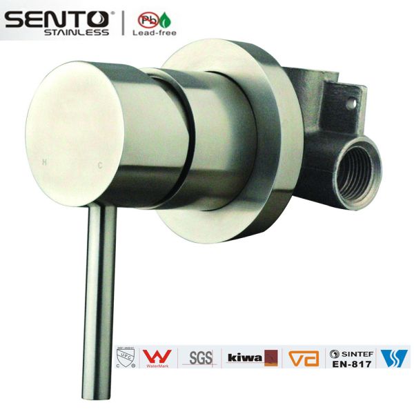 Sento Stainless Steel Single handle wall-mounted shower mixer faucet
