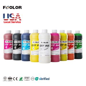Orange Red Blue Green RGBO DTF Ink for Epson I3200 1390 4720 Xp600 Tx800 L1800 Printer