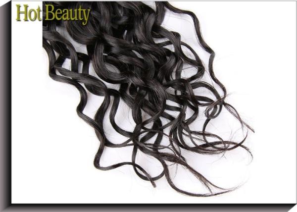 Peruvian Deep Curly Weave Virgin Human Hair Extensions Italian Wave Hair
