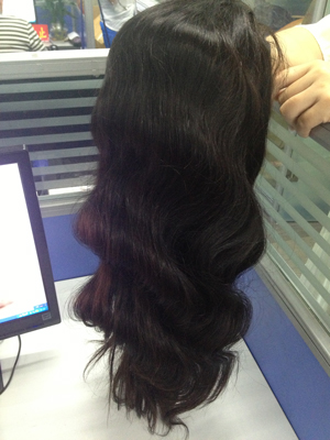 Virgin Human Hair Front Lace Wigs