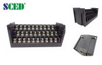三重の水平な障壁のターミナル ブロックのコネクター 10 Pin の電気コネクター 7.62mm