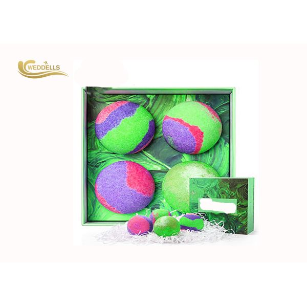 Essential Oil Luxury Bath Bomb Gift Set Organic Vegan Private Label