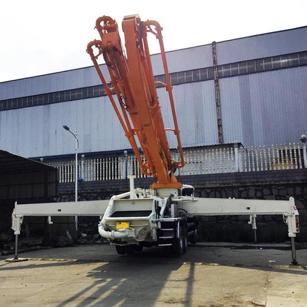 Heavy Duty 300KW Beton Pump , 47m Concrete Pump ZLJ5335THB 2010 Year