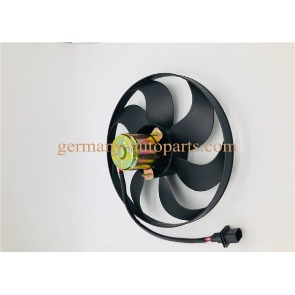 Thickness 140mm Radiator Fan Motor , 1J0959455F VW Jetta Radiator Fan Assembly