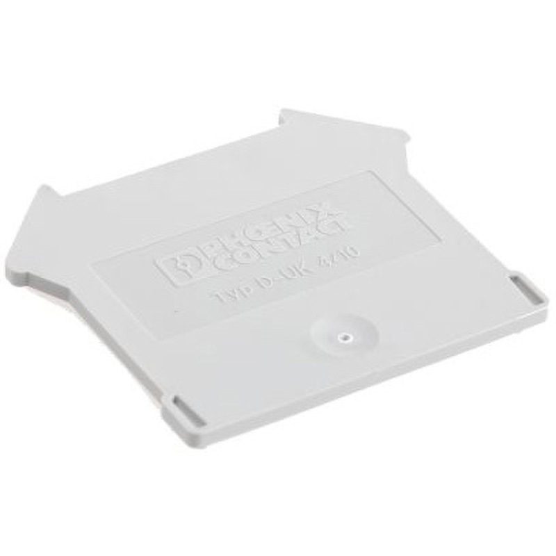 Phoenix Contact End Cover Gray PLC Connector Spring Terminal Block 1.8 mm Width