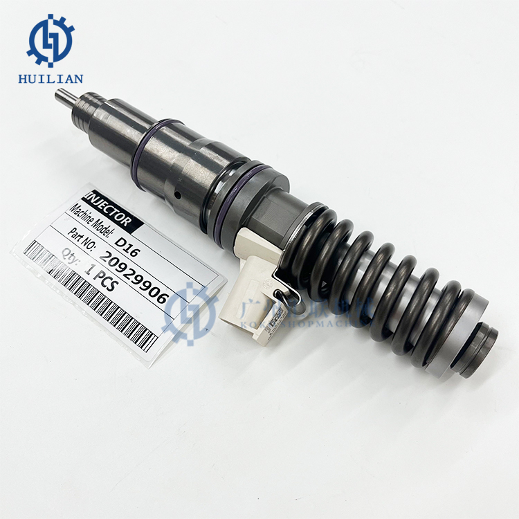 20929906 Excavator Engine Spare Parts Fuel Injector Nozzle for Construction Machinery D16 Excavator Engine Fuel Injector Nozzle