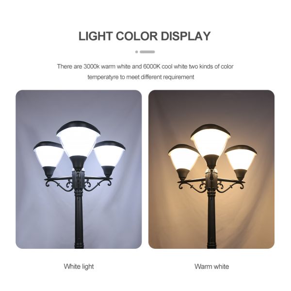 Света 100lm 3000k 6000k алюминиевого ландшафта быстрые поручая солнечные для двора