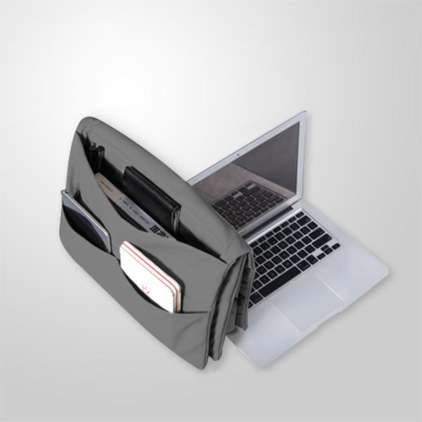 A luva do portátil do computador da lona do algodão ensaca a grande capacidade 150T
