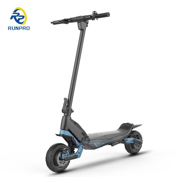 Foldable 2024 48V16AH Li-on Removable Battery Dual Motor Quickwheel Electric Scooter