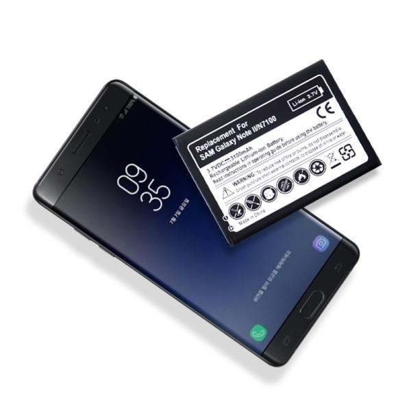 Dual IC Samsung Phone Battery OEM Samsung Note 2 Li Ion Battery