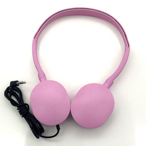 Tour Bus Disposable Headset with Colorful Design and 3.5mm Plug Customize Waterproof Standard No