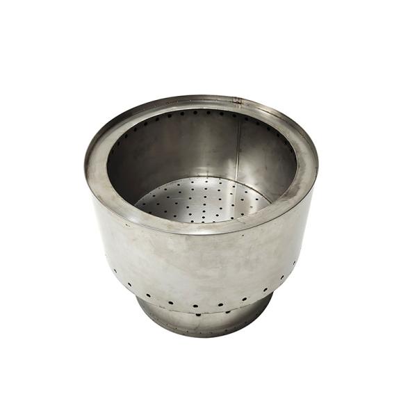 Factory Customized Diameter 13.5 Inches Round Stainless Steel Folding Portable Fire Pit/Patio Heater