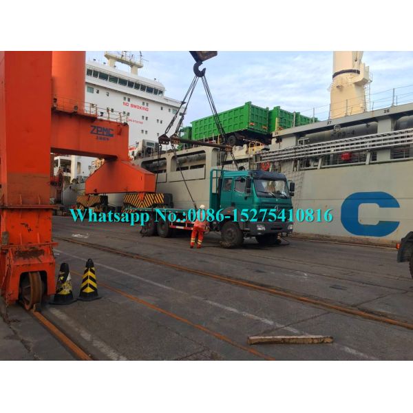 Белизна полностью тележка груза привода колеса тяжелая 35 тонн с длинным слипером кабины одной