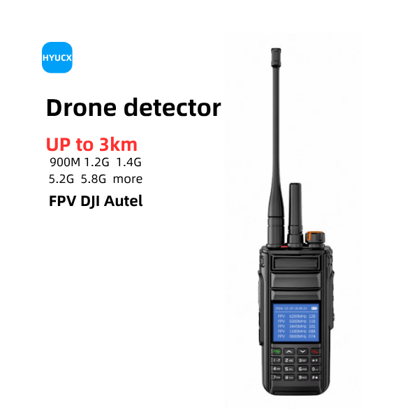 Lightweight Handheld Drone Detection Device CH03 for Security Patrol
