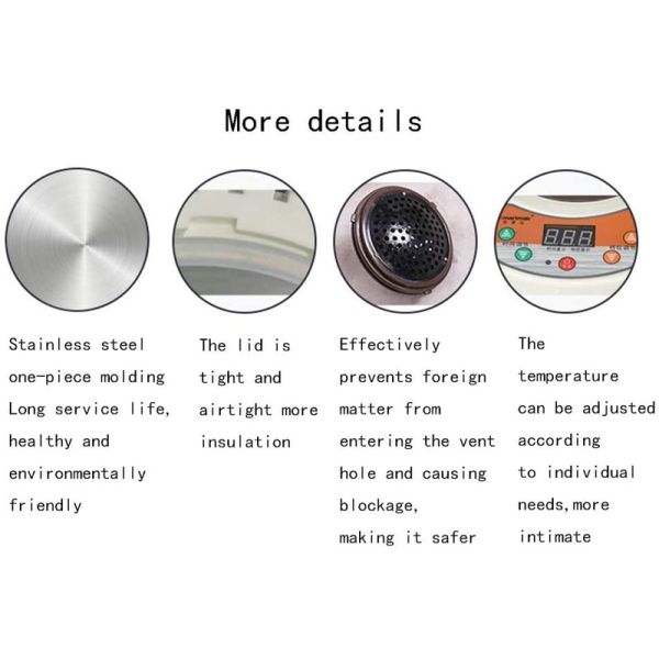 2 Liter Modern Portable Sauna Steam Pot Generator For Home Steam Saunas Spa Machine For Body Detox Weight Loss US EU Plug