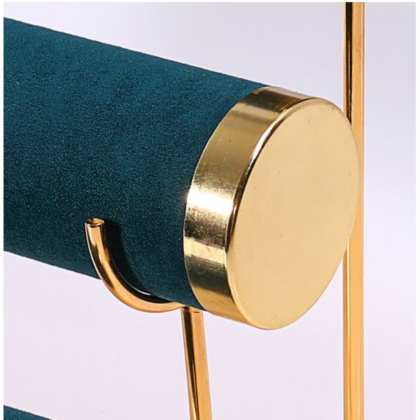 Sillón de joyería desmontable de terciopelo Sillón de 2 niveles Sillón de relojes Sillón de relojes