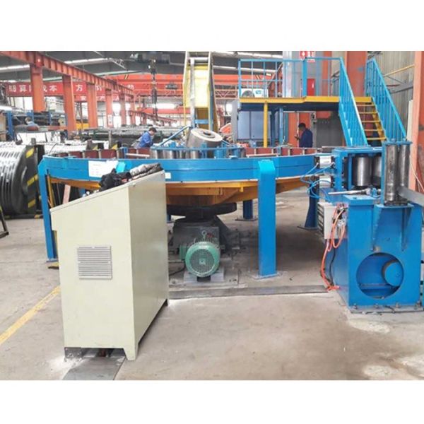 PLC Strip Accumulator For Pipe Making Line Drain Pipe Spiral Accumulator
