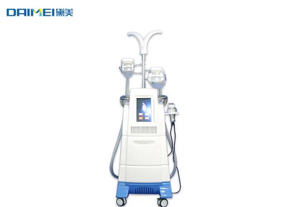 Vertical 2 Cryo Handles Work At The Same Time Cryolipolysis Weight Loss Machine