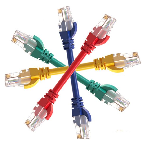 Networking PE Jacket UTP Cat7 Ethernet Cord  Female Modular Plug
