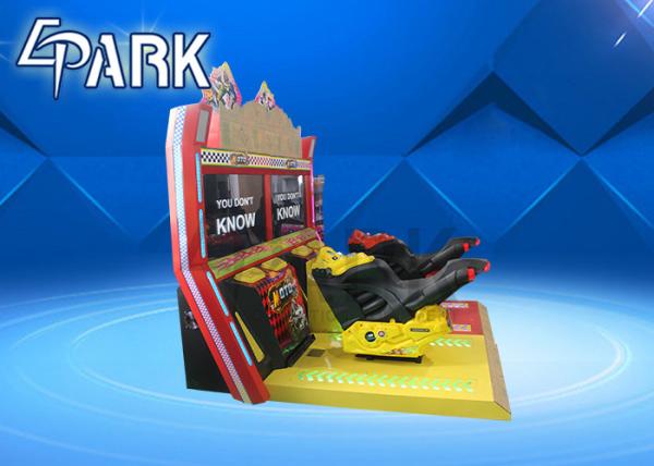 Indoor Playground Adults Motorbike Simulator 4d Race Car Game Machine Coin Operated