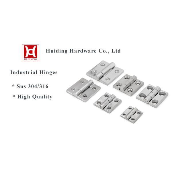 40*40mm High Strength SS304 Heavy Duty Hinges 180 Degree For Boat Marine