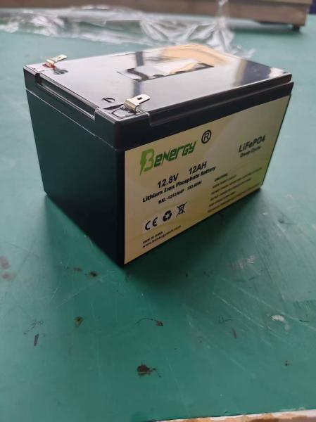 Paquete de baterías de robot 12V 12AH LiFePO4 para IA, robótica, automatización, kits STEM, drones batería de litio recargable de larga duración